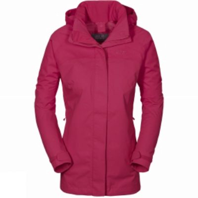 Jack Wolfskin Womens Shelter Jacket Azalea Red